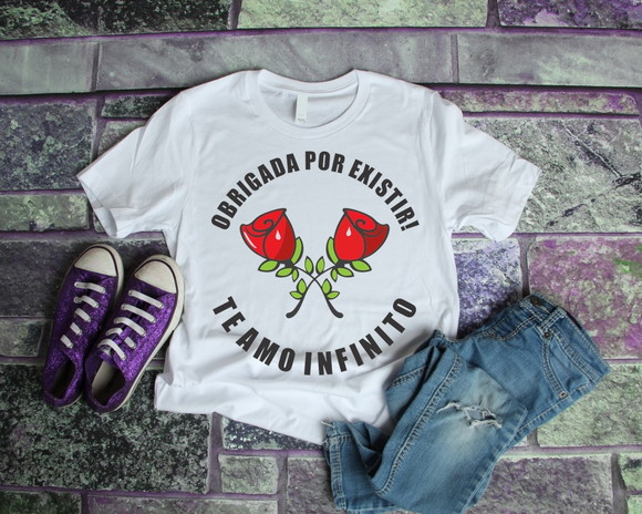 Camiseta Te Amo Infinito