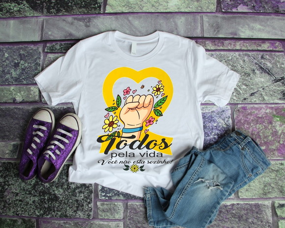 Camiseta Todos Pela Vida