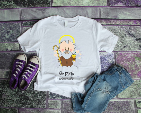 Camiseta Religiosa São Bento