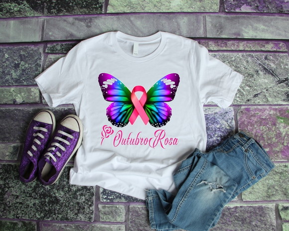 Camiseta Outubro Rosa