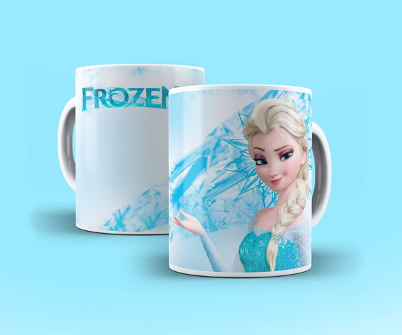 Caneca Porcelana Frozen