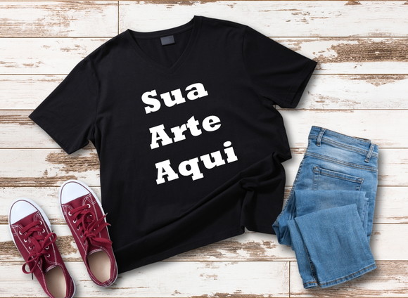 Camiseta Preta Personalizada