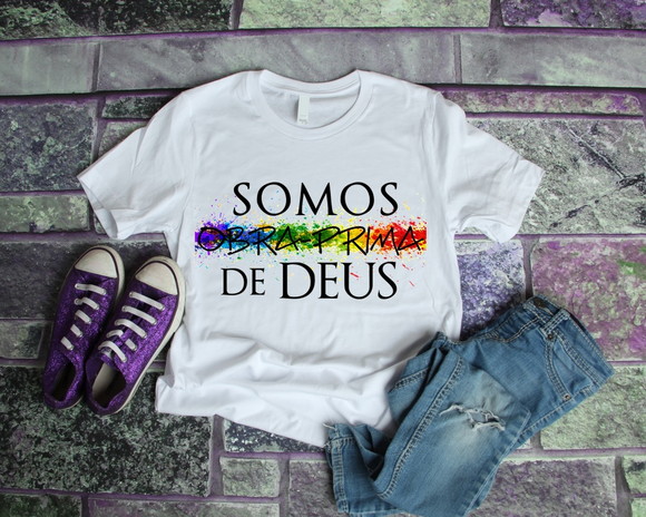 Camiseta Somos Obra de Deus
