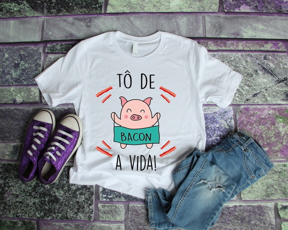 Camiseta Tô De Bem com a Vida