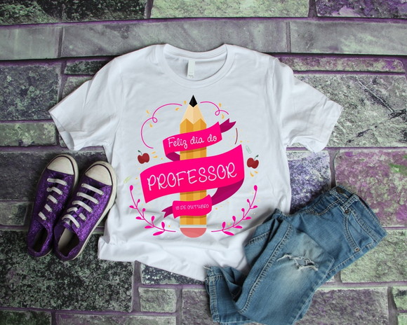 Camiseta Feliz Dia do Professor