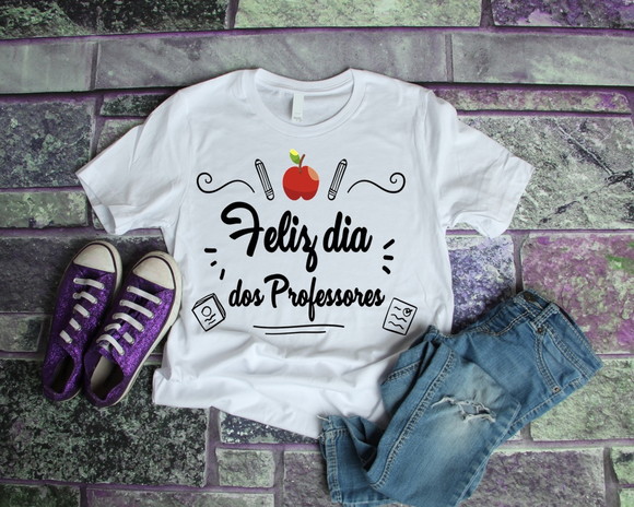 Camiseta Feliz Dia dos Professores