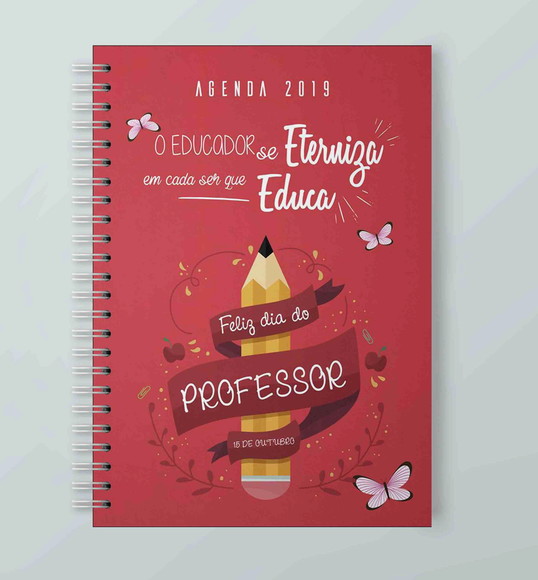 Agenda Personalizada Dia dos Professores