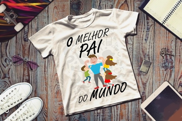 Camiseta O Melhor Pai do Mundo