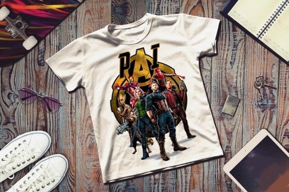 Camiseta Pai Avengers