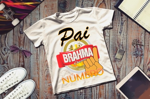 Camiseta Pai Número Um