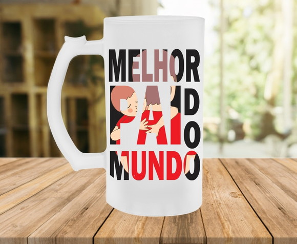 Caneca de Chopp Melhor Pai do Mundo