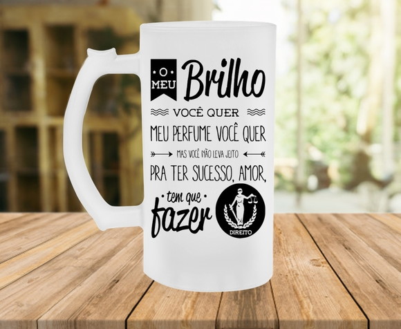 Caneca de Chopp Profissão Direito