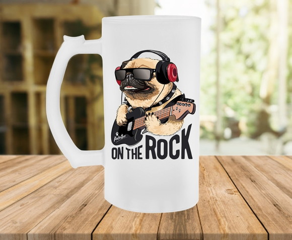 Caneca de Chopp Jateada On The Rock