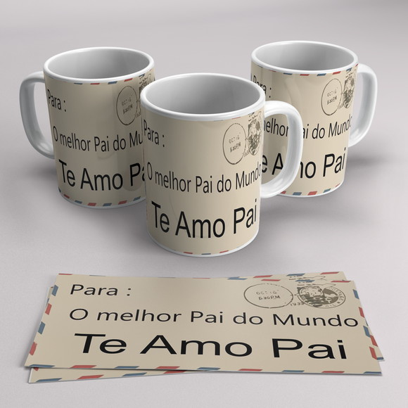 Caneca Dia dos Pais Melhor Pai do Mundo