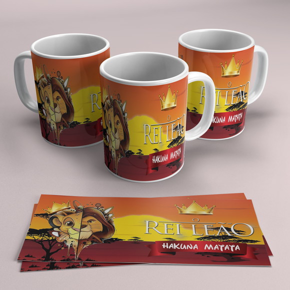 Caneca O Rei Leão