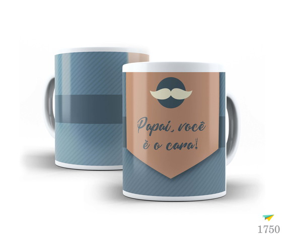Caneca Porcelana Pai Você É o Cara