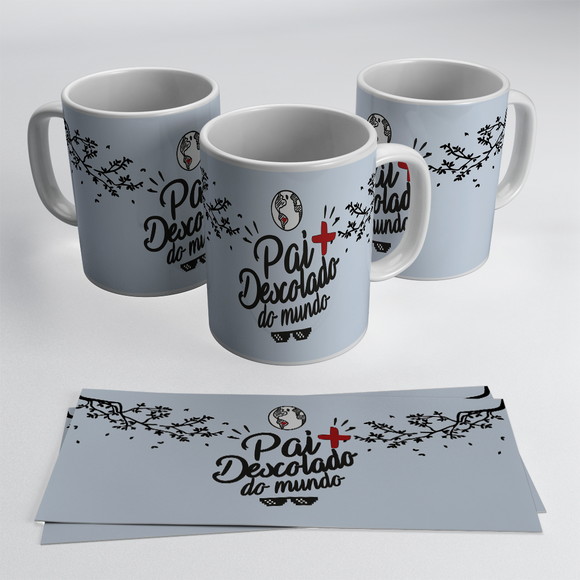 Caneca Dia dos Pais Pai mais Descolado do Mundo