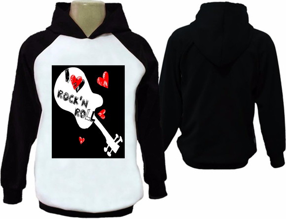 Casaco Moleton I Love Rock
