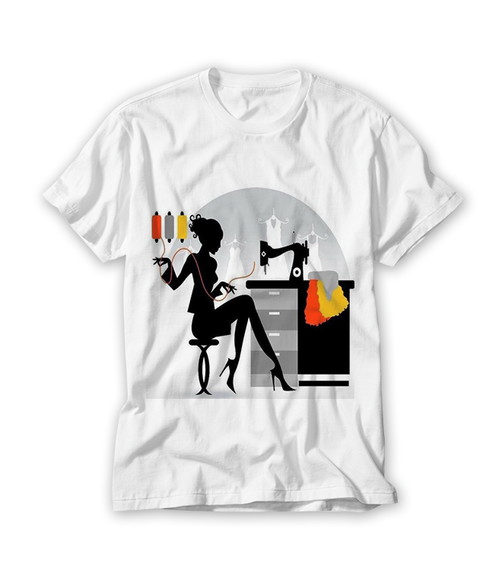 Camiseta Profissão Costureira