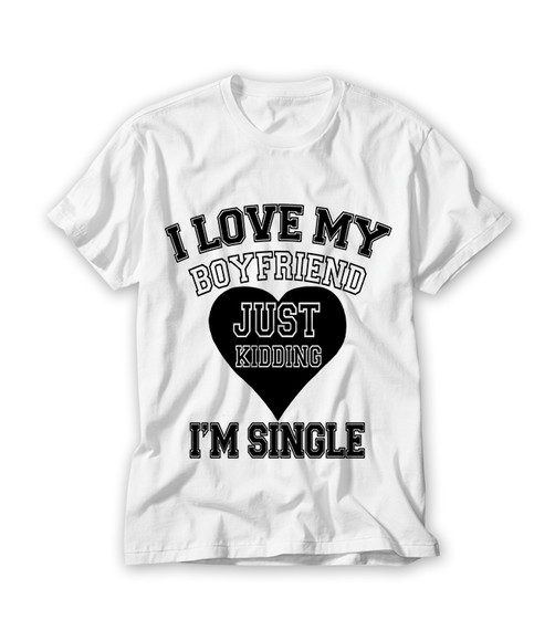 Camiseta I Love My Boyfriend
