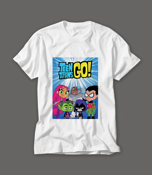 Camiseta Infantil Teen Titans Go