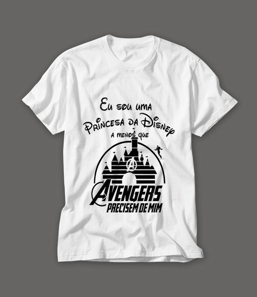 Camiseta Eu Sou Uma Princesa