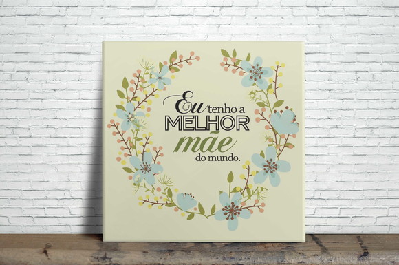 Azulejo Decorativo Mãe