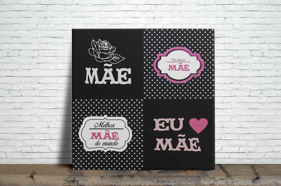 Azulejo Decorativo Mãe