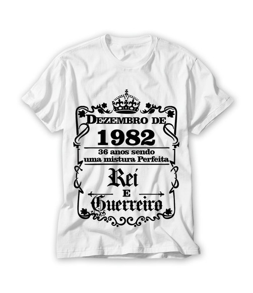 Camiseta Masculina Rei e Guerreiro