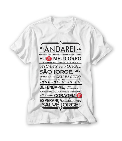 Camiseta São Jorge Guerreiro