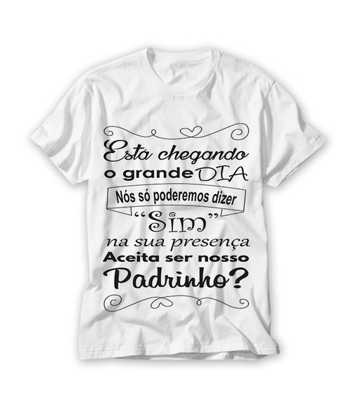 Camiseta Padrinho de Casamento