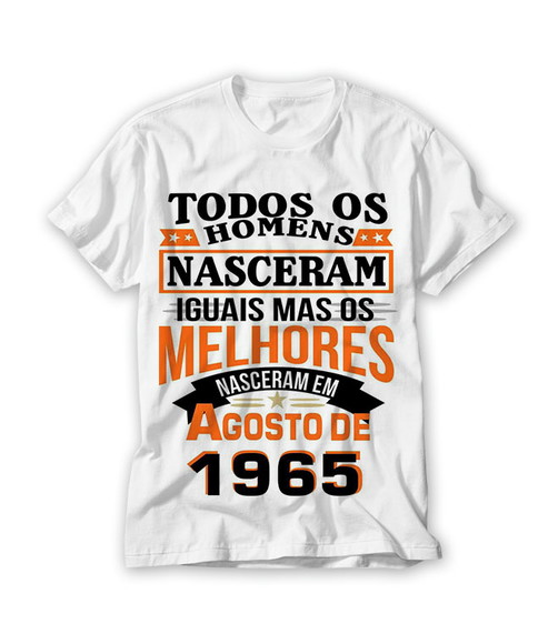Camiseta Todos Os Homens Nasceram Iguais