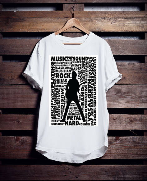 Camiseta Longline Rock