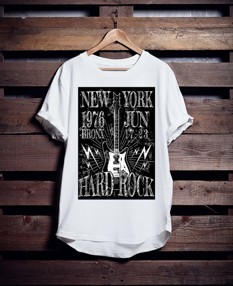 Camiseta Longline Hard Rock