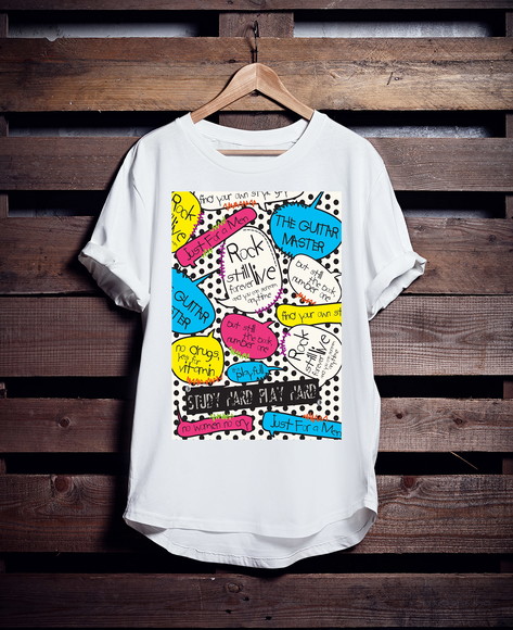 Camiseta Longline Rock