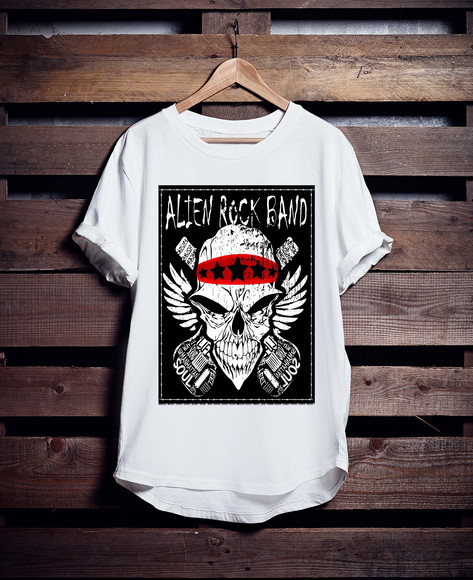 Camiseta Longline Rock