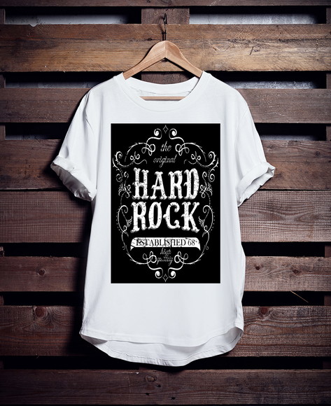 Camiseta Longline Hard Rock