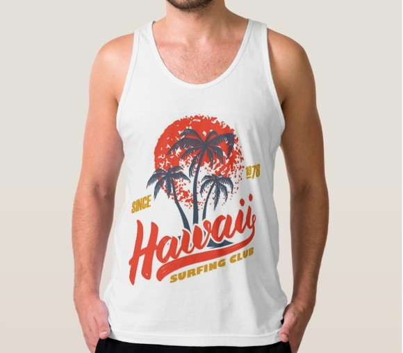 Camiseta Regata Hawaii