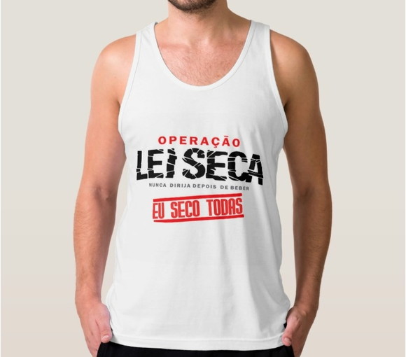 Camiseta Regata Operação Lei Seca
