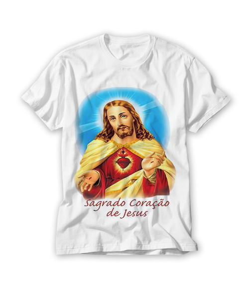 Camiseta Sagrado Coração de Jesus
