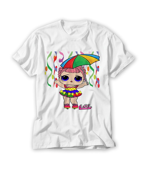 Camiseta Infantil LOL Carnaval