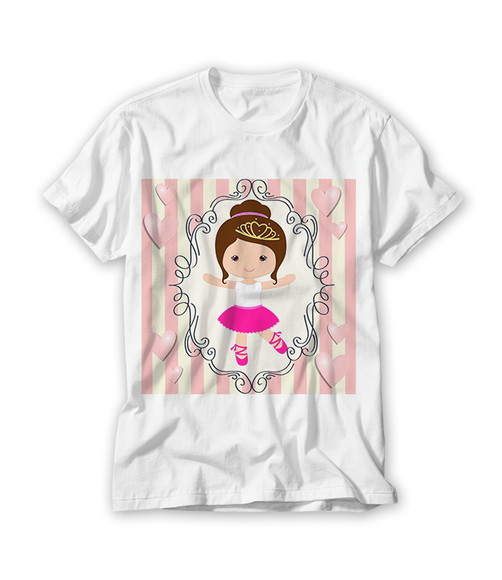 Camiseta Infantil Bailarina