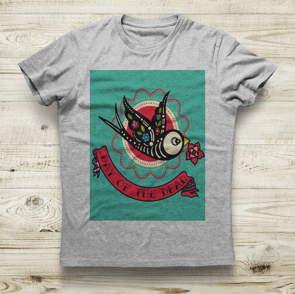 Camiseta Pássaro