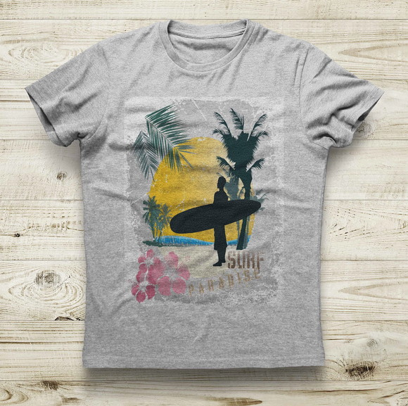 Camiseta Surf Paradise