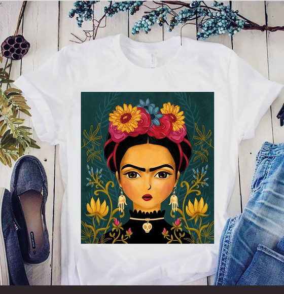 Camiseta Feminina Frida Kahlo