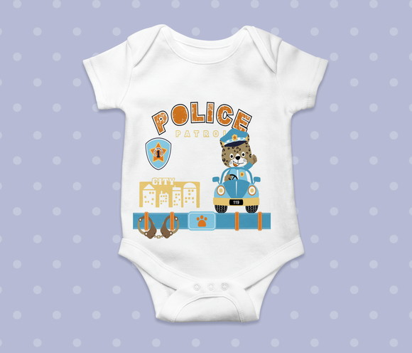 Body Infantil Policial
