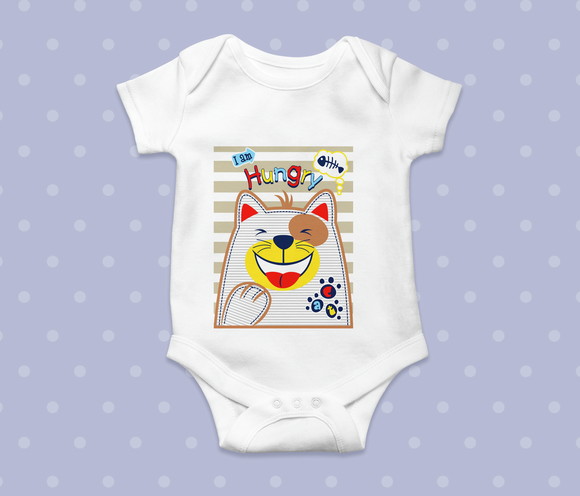 Body Infantil Gatinho
