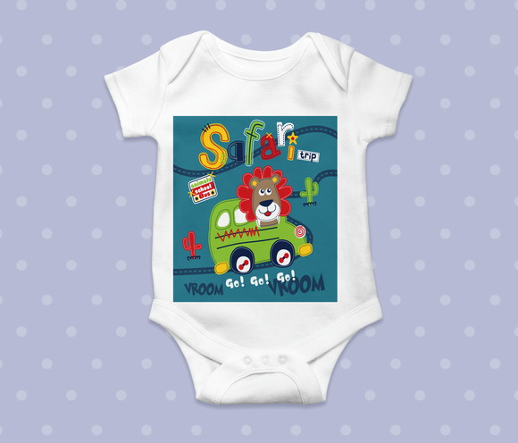 Body Infantil Leãozinho