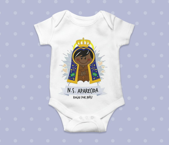 Body Infantil Nossa Senhora Aparecida