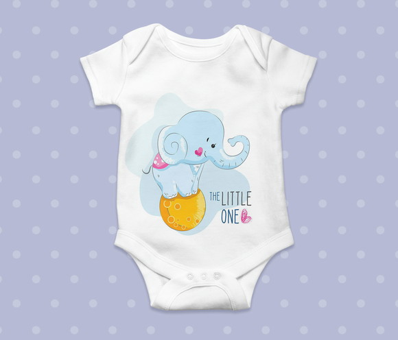 Body Infantil Elefantinho Cute